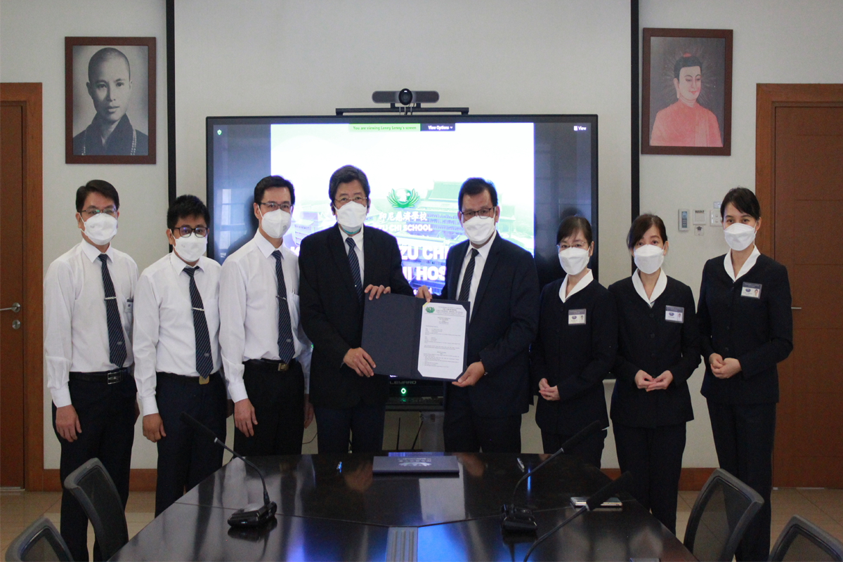 MoU Signing between Tzu Chi School and Tzu Chi Hospital