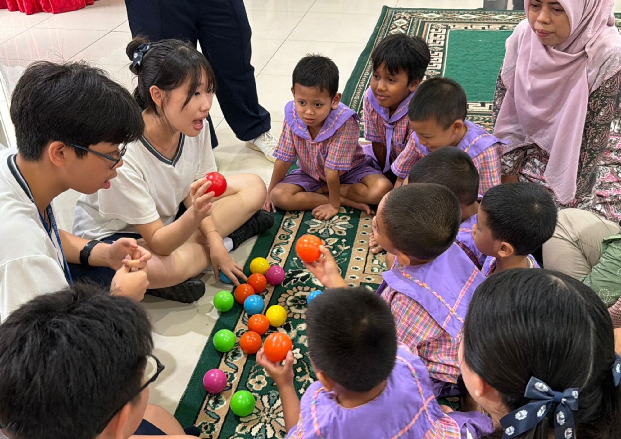 印尼慈济中学孝亲节活动
